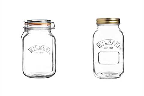 Kilner Square Clip Top Jar 2ltr