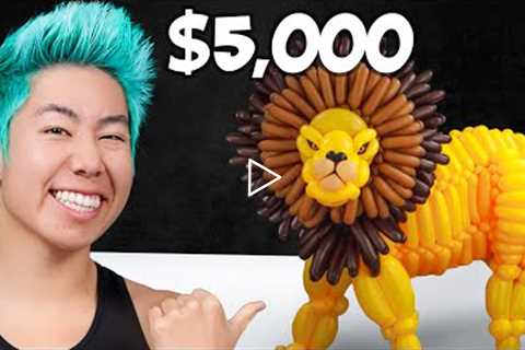 Best Balloon Sculpture Wins $5,000 Challenge! | ZHC Crafts