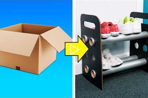 59 USEFUL CARDBOARD BOXES CRAFTS