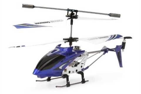 Syma S107G 3 Channel RC Helicopter with Gyro, Blue