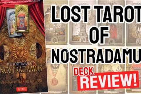 Lost Tarot of Nostradamus Tarot Review (All 78 Lost Tarot of Nostradamus Tarot Cards REVEALED!)