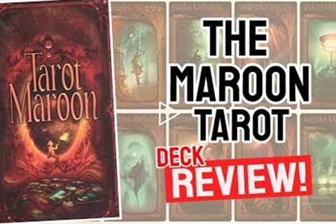 Maroon Tarot Review (All 78 Maroon Tarot Cards REVEALED!)