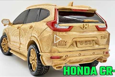 HONDA CR-V 2022 || Wood Carving || Woodworking Art Video || Lakadi Ki car  || #trending