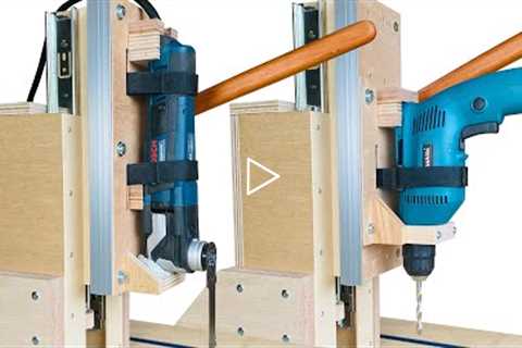 Making a Multifunctional Drill Press | Woodworking Ideas