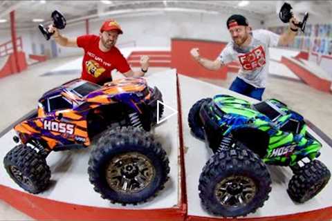 GAME OF RC TRUCK At A Skatepark!