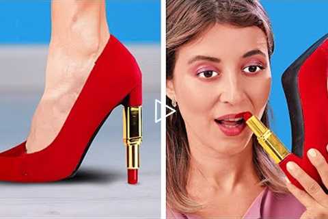 CRAZY SHOE HACKS || Unusual Ways to Upgrade Your Shoes