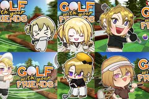 【GOLF WITH FRIENDS】NOT CLICKBAIT REAL GOLFING WITH FRIENDS POOOOOG【NIJISANJI EN | Luca Kaneshiro】