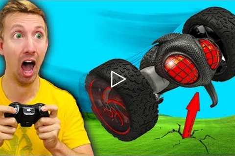 RC Car VS Girlfriend Challenge! (Jump, Crash & Fail Battle in Real Life!)