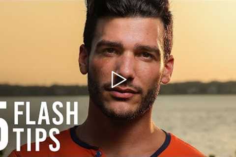 5 Tips for Flash Portrait Photography with Scott Kelby