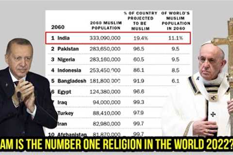 The Most Popular World Religion 2022, Islam or Christian?