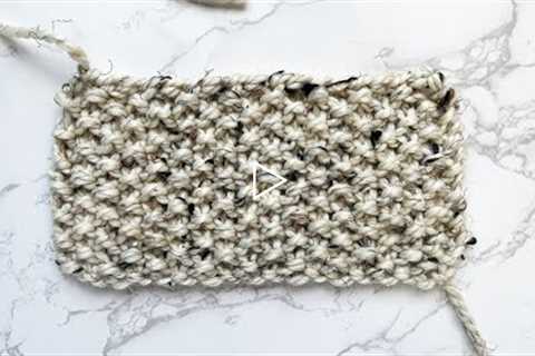 How To Knit Seed Stitch