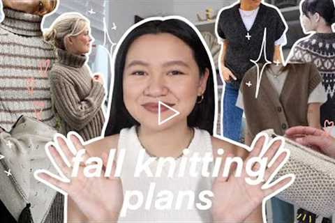 fall knitting plans for 2022 | patterns + projects for your handmade wardrobe