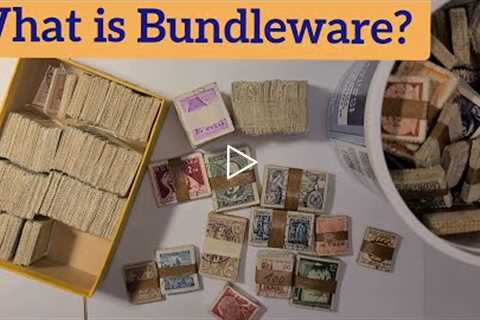 Stamp Collecting Terminology: What Is Bundleware?