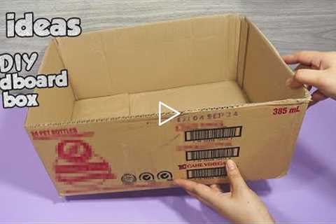 ✅ 3 Cardboard box idea - DIY RECYCLE CARDBOARDS