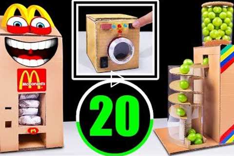 TOP 20 Incredible Cardboard Videos in The World