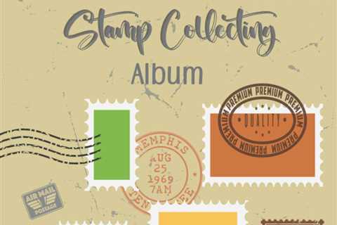 stamp collecting album: Professional Stamp Collecting Album for Stamp Collectors, collecting books..