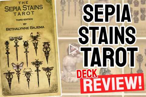 Sepia Stains Tarot Review (All 78 Sepia Stains Tarot Cards REVEALED!)