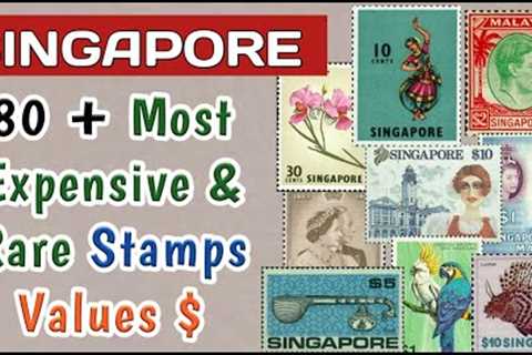 Most Expensive Stamps Of Singapore | Singapore Rare Classic Stamps Value | Philately