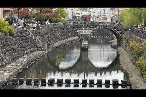 Meganebashi Spectacles Bridge🇯🇵Walking  in Japan.