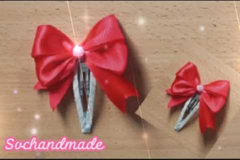 How to make a pretty hairpin