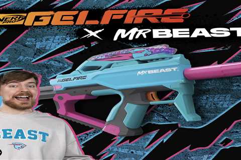 MrBeast Unveils the All-New NERF PRO GELFIRE X MRBEAST FULL AUTO BLASTER #PlayResponsibly