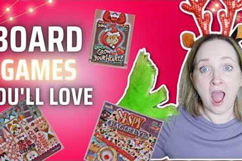 My FAVORITE BOARD Games | GRINCHMAS 2022