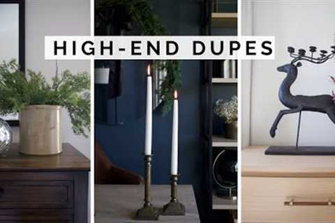 HIGH END VS THRIFT STORE | DIY HIGH END DUPES HOME DECOR ON A BUDGET