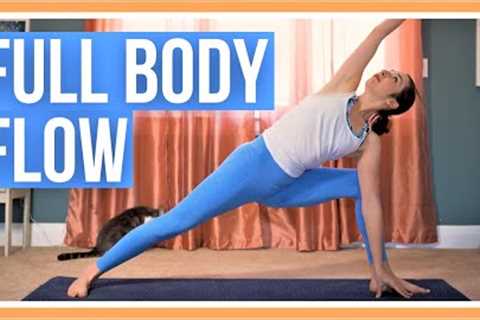 30 min Full Body Yoga - Intermediate Vinyasa Yoga