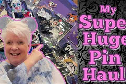 UNBOXING! My SUPER HUGE Disney Pin Haul! Disneyland Paris Pin Haul!