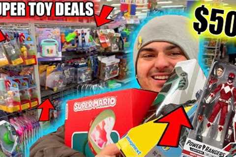 HIDDEN TOY HUNT!! ! DISCOUNT Marvel Legends, Power Rangers Lightning Collection, BATMAN & more!