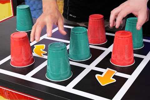 Flip Cup Tic Tac Toe - An Exciting New Way To Play!