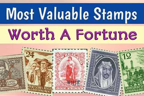 Most Expensive Stamps Worth Money | Worldwide Most Valuable Rare Stamps Values