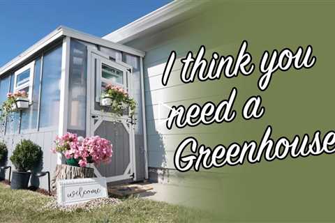 I think you need a greenhouse!