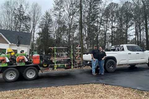 2023 Lawn Care Truck and Trailer Setup