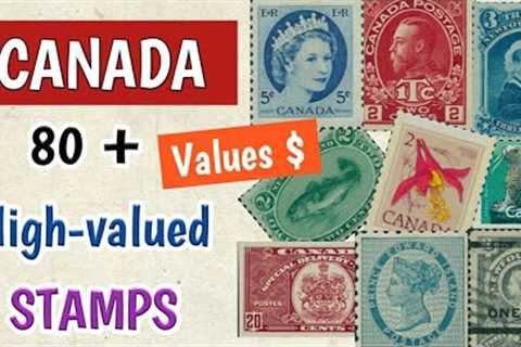 Most Expensive Stamps From Canada | Rare Valuable Canadian Stamps Collection