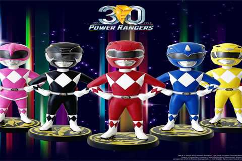 #POWERRANGERS BOBBLEHEADS SET FROM @ICONHEROES