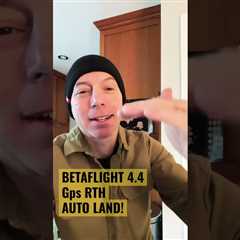 Betaflight GPS “Auto Land” is here!!! 😮