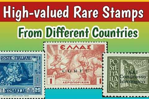 High Priced Rare Stamps From Different Countries To Collect In 2023