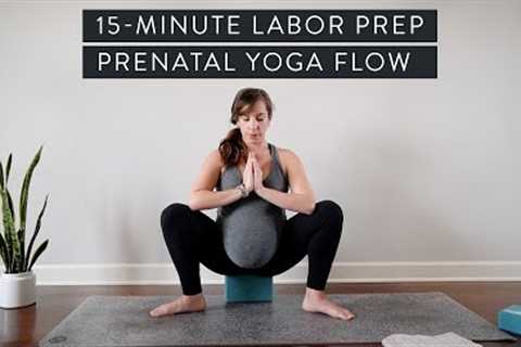 15-Minute Labor Prep Prenatal Yoga Flow for Third Trimester