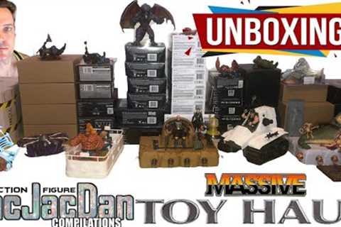 Massive Toy Haul Unboxing Action Figures - Toys - Star Wars Marvel Legends MOTUC Masterverse TMNT