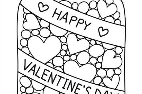 Printable Valentine’s Day Coloring and Activity Pages