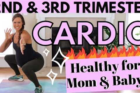 30 Minute HOT PRENATAL CARDIO WORKOUT (Best for 2nd Trimester and 3rd Trimester of Pregnancy)