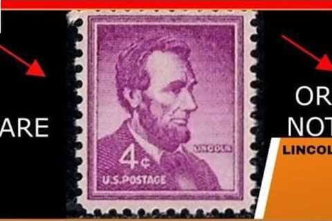 4 cent U.S Lincoln stamp worth?