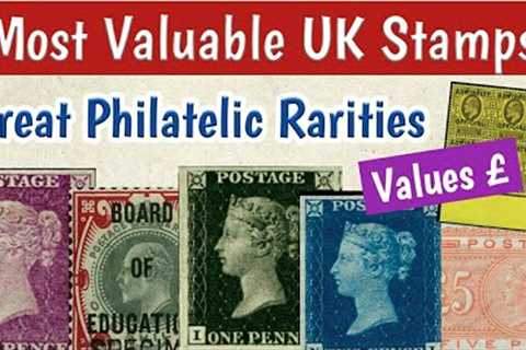 Most Expensive UK Stamps Worth A Fortune | Great Britain High Priced Stamps