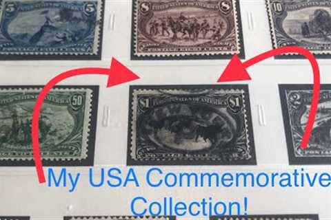 My USA Commemorative Stamp Collection! Zeppelins as Well!