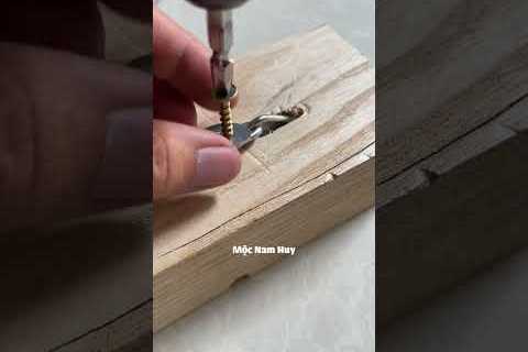 Super Strong Chain Fastening System #shorts #wood #woodworking #toolstip #tools