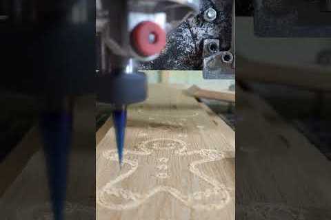 CNC machine router asmr Wood Working