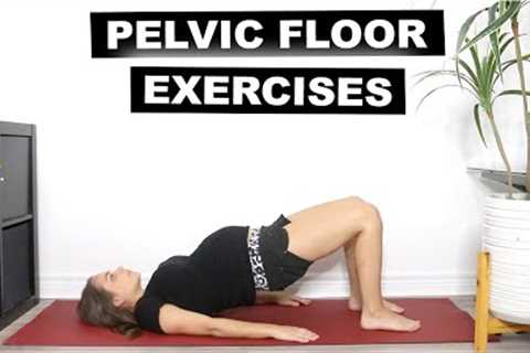Pelvic Floor Exercises for Pregnant Women | Prenatal Yoga | Jenelle Nicole