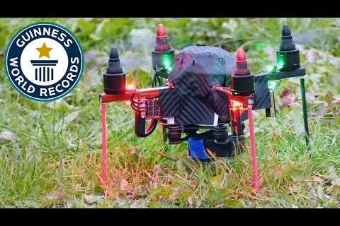 Fastest 100 m ascent by a quadcopter – Guinness World Records