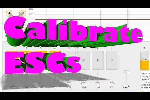 Calibrating ESCs In Betaflight on an FPV Racing Quadcopter (Drone)